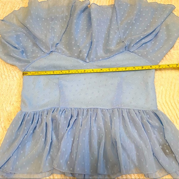 BNT BUFFALO DAVID BITTON Dew Drop Layered Ruffle Tank Top - Size: XS - Picture 7 of 11